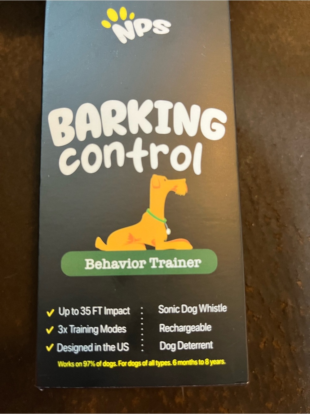 Barking Control Behavior Trainer - Black